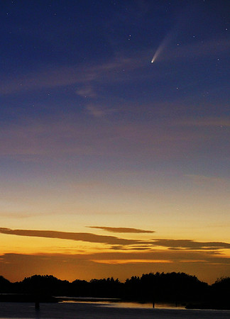 NEOWISE Over Samish Flats