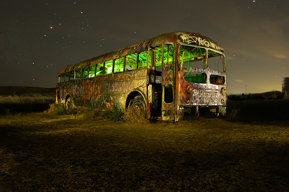 Graffiti Bus - Roger Patterson