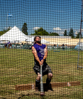 First Place: Hammer Throw - Joan Ritzenthaler
