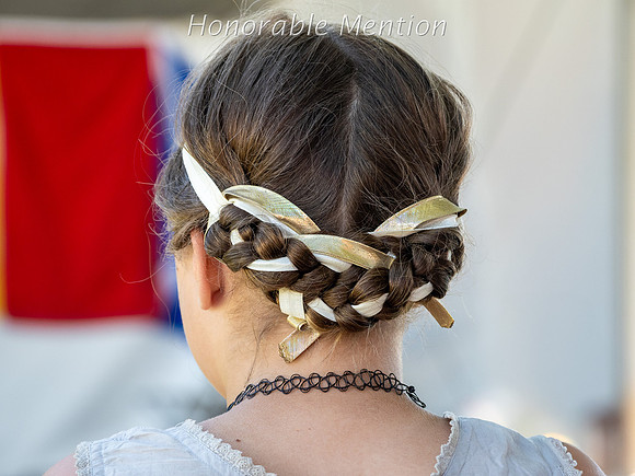 Honorable Mention: Best Hairdo - Joan Ritzenthaler