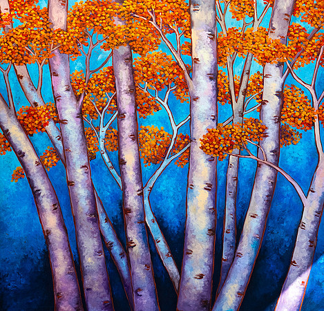 First Place: Blue Sky of Autumn - Ken Salzman