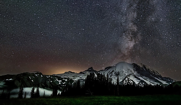 Rainier Night - Lee Dygert