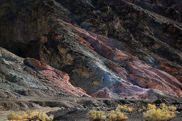 Death Valley, Artists Pallette Drive Geology, December 14 - Suzy Clemenz