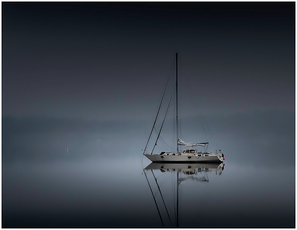 3-Y2)3-22~Seascape~Smooth Waters~Keith Clements