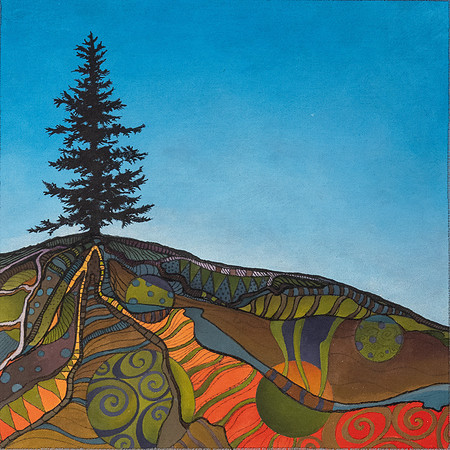 Honorable Mention: Tree and Roots - Joan Ritzenthaler