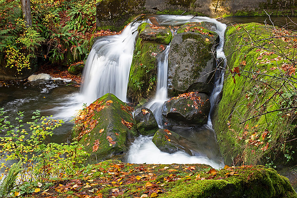 6-39~Nature~Waterfall in Autumn~Margaretha Maryk