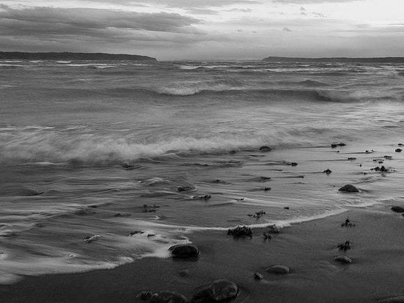 Windy Shoreline - Joan Ritzenthaler