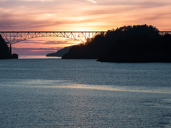 Deception Pass Sunset - Joan Ritzenthaler