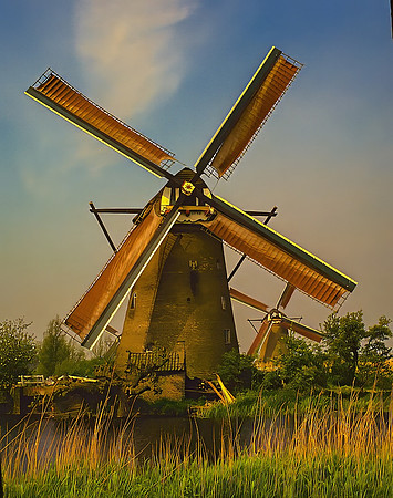 Antique Windmill - Ken Salzman