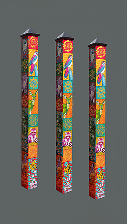 Honorable Mention: Animal Poles - Ken Salzman