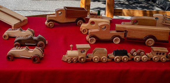 Honorable Mention: Wooden Toys - Ramona Hammerly